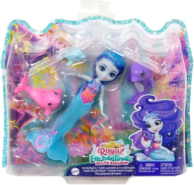 Lalka Enchantimals Dorinda Dolphin family (194735008926) - obraz 2