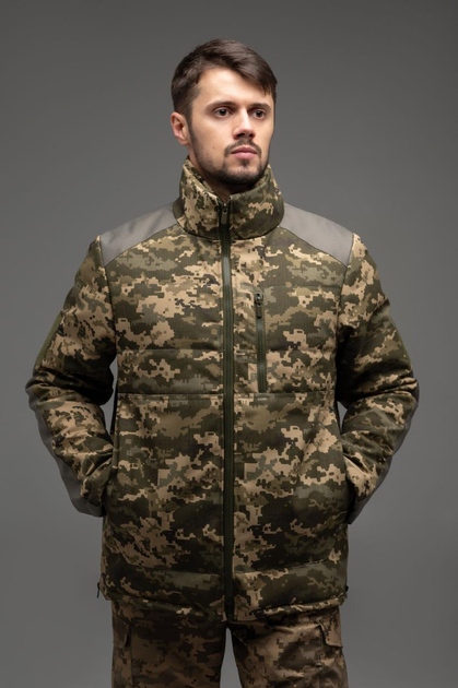 Тактическая зимняя военная куртка Пиксель ММ14 S - изображение 2