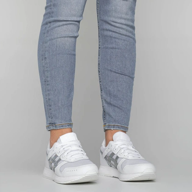 Buty sportowe damskie z siatką do kostki ASICS GEL LYTE CLASSIC 1202A171-100 38 (7US) 24 cm Białe (4550330378806) - obraz 7