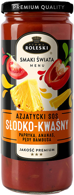 Соус Roleski Вкусы Мира Кисло-сладкий 500 г (5901044024487) – купить в ...