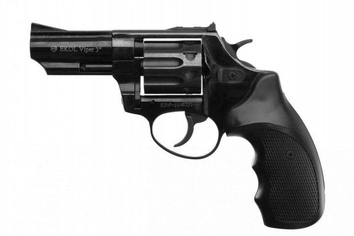 Револьвер під патрон Флобера Ekol Viper 3" Black - зображення 2