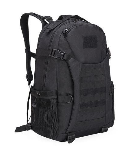Рюкзак тактический LVD Y003 50 л 50х34х18 см Black - изображение 1