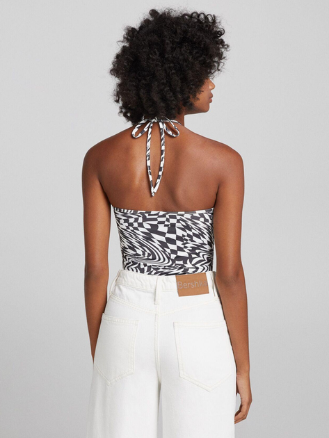 R̲O̲Z̲E̲T̲K̲A̲ | Боди-майка Bershka XAZ355927DNGZ S Черно-белая в ...