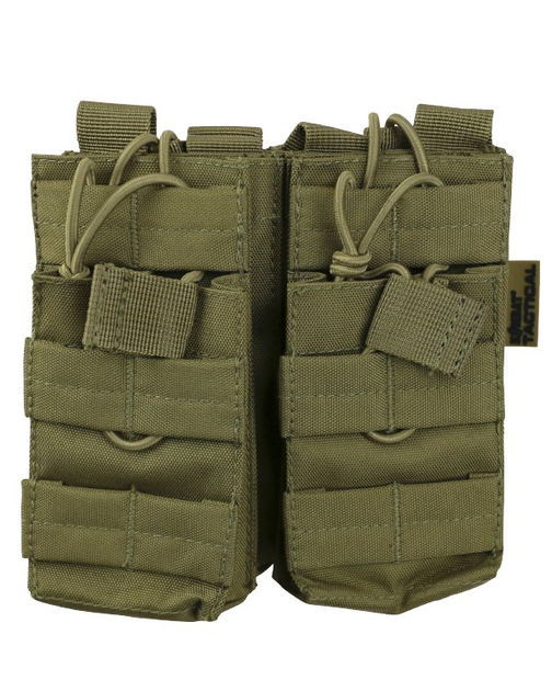 Подсумок тактический под магазины АК KOMBAT UK Double DUO Mag Pouch койот TR_kb-ddmp-coy - изображение 2