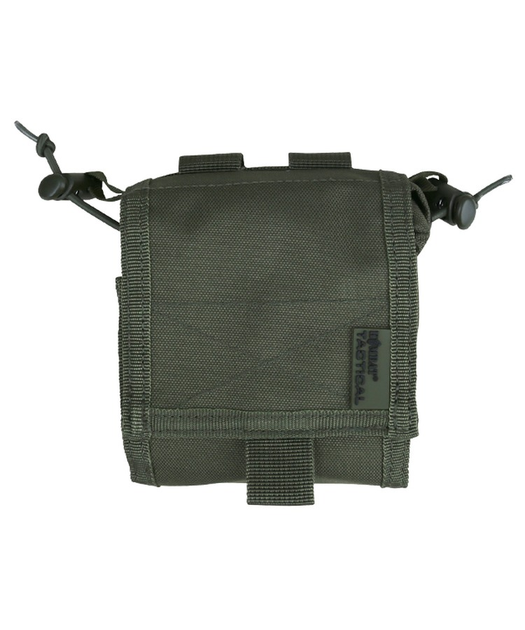 Подсумок тактический для проработанных магазинов KOMBAT UK Folding Ammo Dump Pouch оливковый TR_kb-fadp-olgr - изображение 1