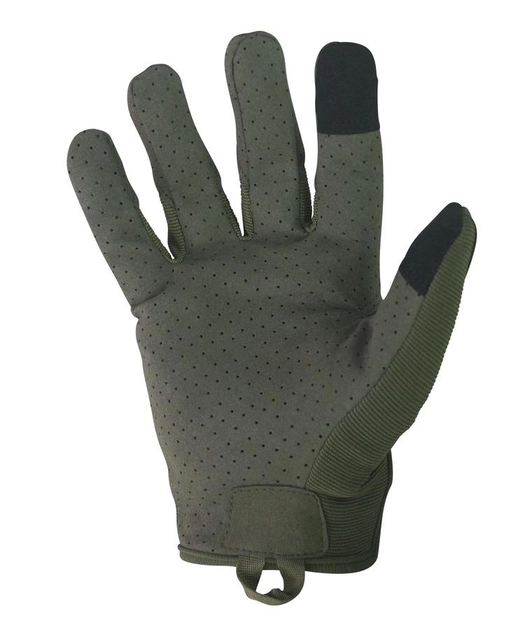 Тактические военные перчатки KOMBAT UK защитные перчатки S оливковый TR_kb-og-olgr-s - изображение 2