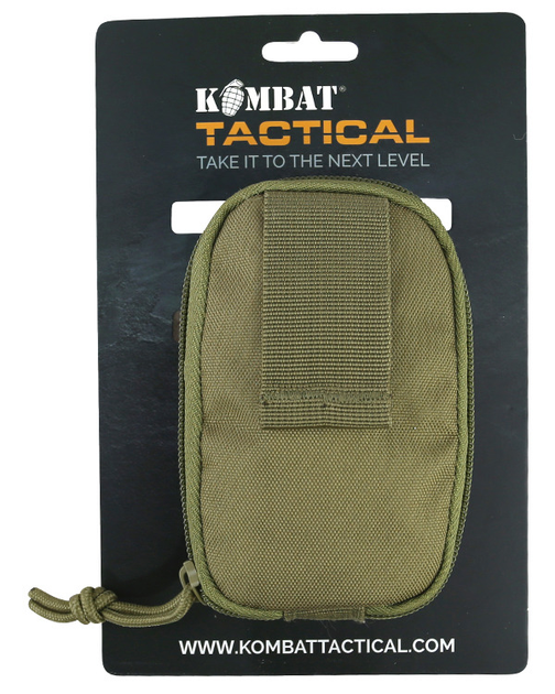 Підсумок тактичний розкладний Kombat UK Covert Dump Pouch оливковий TR_kb-cdp-olgr - зображення 1