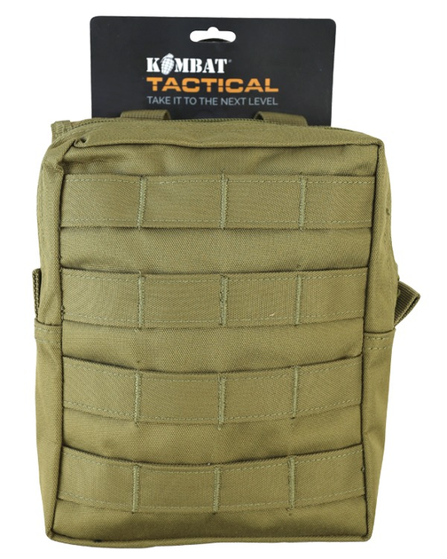 Подсумок тактический KOMBAT UK Large Molle Utility Pouch койот TR_kb-lmup-coy - изображение 1