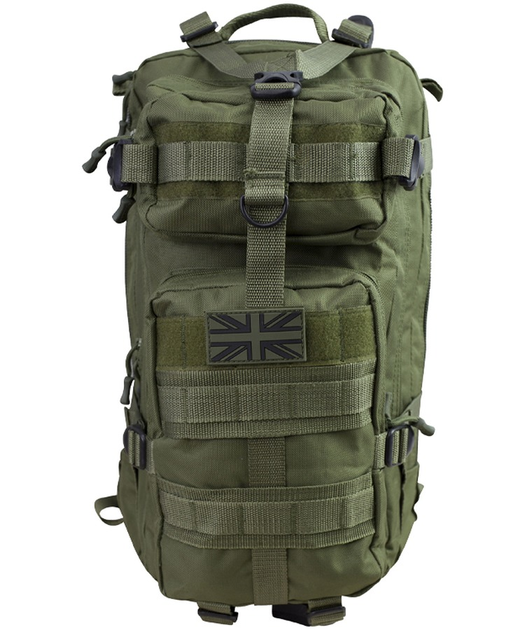 Рюкзак тактический военный армейский KOMBAT UK Stealth Pack оливковый 25л TR_kb-sp25-olgr - изображение 2