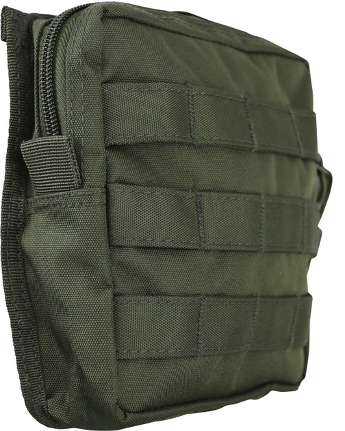 Підсумок тактичний KOMBAT UK Medium Molle Utility Pouch оливковий TR_kb-mmup-olgr - зображення 2