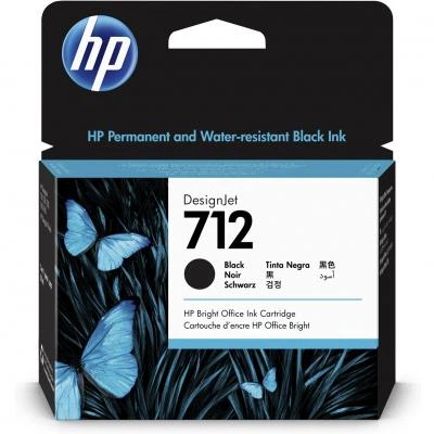 Картридж HP DJ No.712 DesignJet Т230/Т630 Black 80ml (3ED71A) - Фото 1 Картридж HP DJ No.712 DesignJet Т230/Т630 Black 80ml (3ED71A) - зображення 1