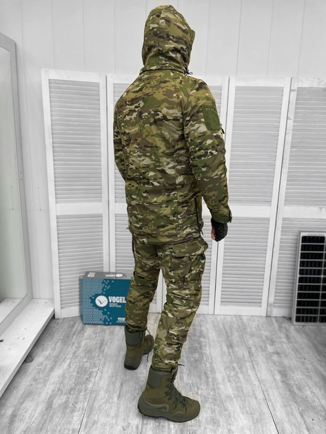 Тактична зимова тепла військова форма комплект костюм Jalivena ( Куртка + Штани ), Камуфляж: Мультикам, Розмір: S - зображення 2