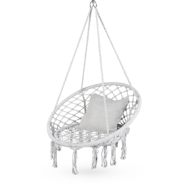Садовые качели Boho Outtec XXL серый - Фото 4 Садовые качели Boho Outtec XXL серый - изображение 4