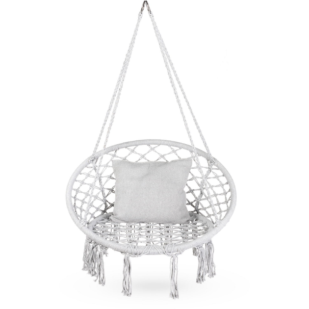 Садовые качели Boho Outtec XXL серый - Фото 5 Садовые качели Boho Outtec XXL серый - изображение 5