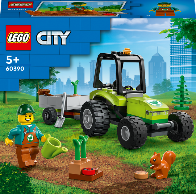 Конструктор LEGO City Трактор в парке 86 деталей (60390) – фото, отзывы ...