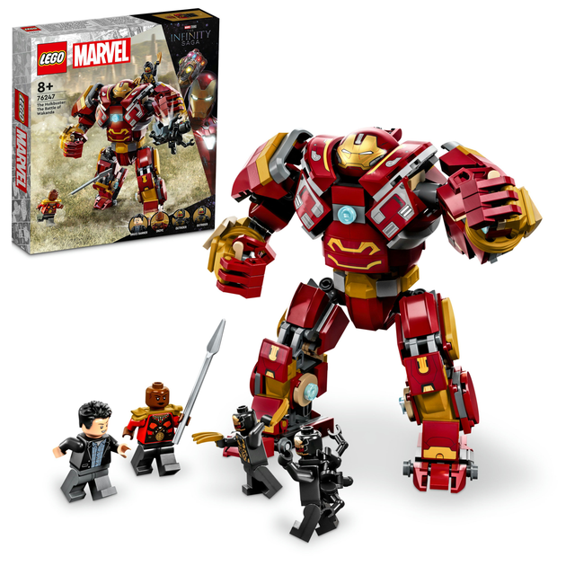 Конструктор LEGO Super Heroes Marvel Халкбастер: битва за Ваканду 385 ...