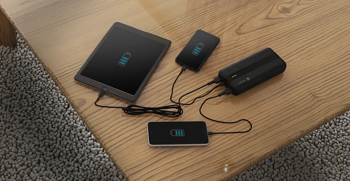 Powerbank NATEC Trevi 20000 mAh 10.5W Black (NPB-1922) - obraz 5