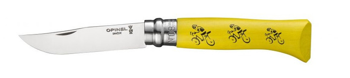 Ніж складаний Opinel Tradtion N°08 Tour de France Yellow Jersey - зображення 2