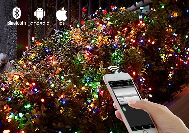 Гирлянда светодиодная Smart String Lights 100led 10м Мульти + Теплый - Фото 3 Гирлянда светодиодная Smart String Lights 100led 10м Мульти + Теплый - изображение 3