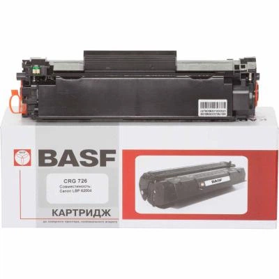 Картридж BASF для Canon LBP-6200d аналог Canon 726 Black (KT-CRG726) - Фото 1 Картридж BASF для Canon LBP-6200d аналог Canon 726 Black (KT-CRG726) - изображение 1