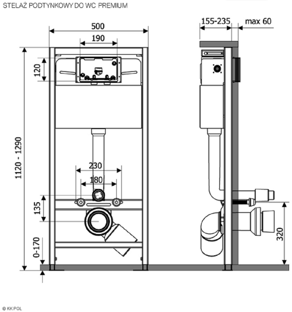 Инсталляция для унитаза DEVIT 90.211 – фото, отзывы, характеристики в ...