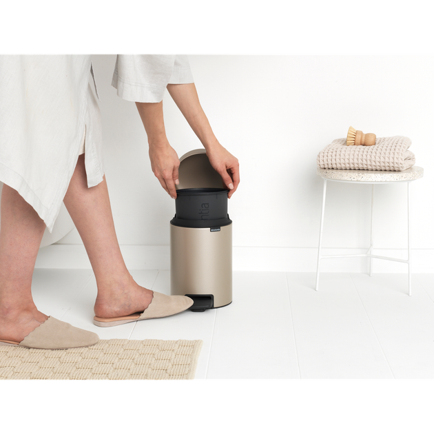 Бак для мусора Brabantia NewIcon Pedal Bin 3 л (304408) - изображение 8