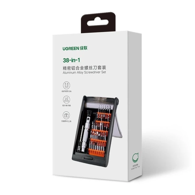 Wkrętak z zestawem końcówek Ugreen CM372 38-in-1 (6957303884599) - obraz 10