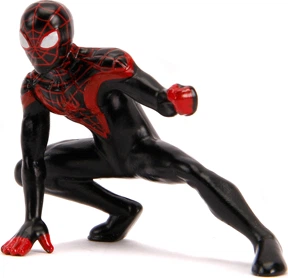 Metalowy samochód Jada Marvel Spider-Man Ford GT (2017) + figurka Miles Morales 1:24 (SBA253225008) - obraz 5