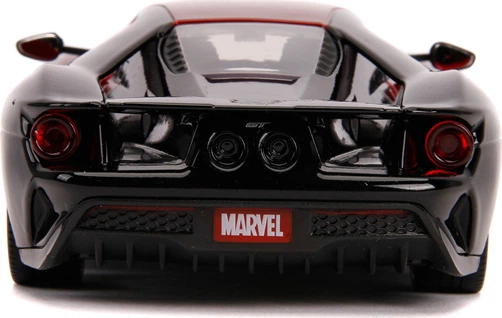 Metalowy samochód Jada Marvel Spider-Man Ford GT (2017) + figurka Miles Morales 1:24 (SBA253225008) - obraz 13