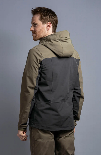 Куртка мужская Tatonka Cesi M's Hooded Jacket, Dark Grey/Olive, M (TAT 8610.270-M) - изображение 2