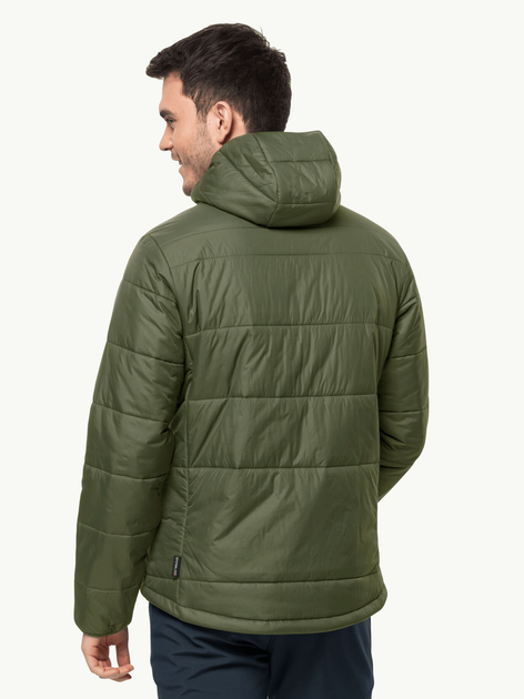 Куртка демисезонная с капюшоном мужская Jack Wolfskin Bergland Ins ...