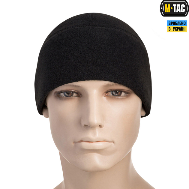 Шапка M-Tac Watch Cap Elite фліс 270г/м2 with Slimtex Black S (00-00009620) - зображення 2