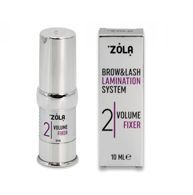 Склад для ламінування брів Zola 02 Volume Fixer - Фото 1 Склад для ламінування брів Zola 02 Volume Fixer - изображение 1