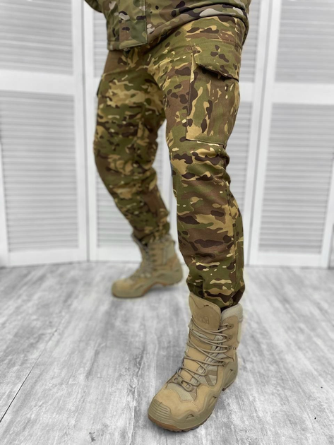 Тактичні теплі військові зимові бойові штани, Камуфляж: Мультикам, Розмір: L - зображення 2