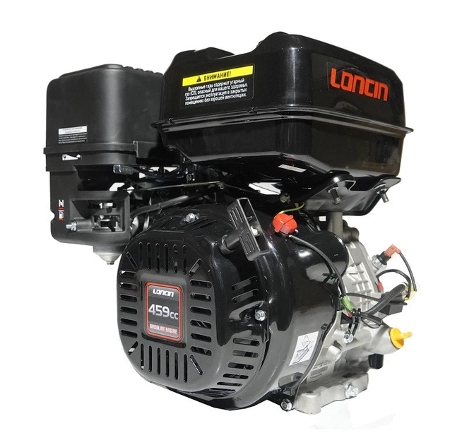 Двигатель бензиновый Loncin LC192F (18 л.с., шпонка 25 мм) - Фото 1 Двигатель бензиновый Loncin LC192F (18 л.с., шпонка 25 мм) - изображение 1