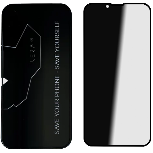 Защитное стекло для смартфона iLera DeLuxe Incognito FullCover Glass for iPhone 14 Pro - Фото 3 Защитное стекло для смартфона iLera DeLuxe Incognito FullCover Glass for iPhone 14 Pro - изображение 3