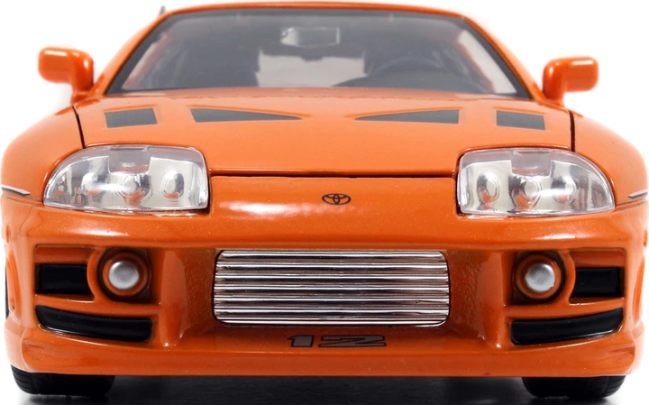 Metalowy samochód Jada Fast and Furious Toyota Supra (1995) + figurka Briana 1:24 (SBA253205001) - obraz 4