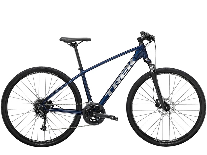 Велосипед міський Trek, DUAL SPORT 2, 28" синій, 2023 - Фото 1 Велосипед міський Trek, DUAL SPORT 2, 28" синій, 2023 - изображение 1