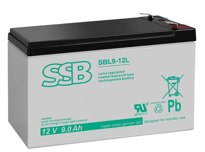 Аккумуляторная батарея 12V 9Ah SSB AGM (SBL9-12L) – фото, отзывы ...