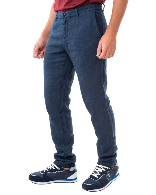 Штани чоловічі TRUSSARDI JEANS (52P00000-1T003856-H001-U290/20) Синій 50 - Фото 3 Штани чоловічі TRUSSARDI JEANS (52P00000-1T003856-H001-U290/20) Синій 50 - изображение 3