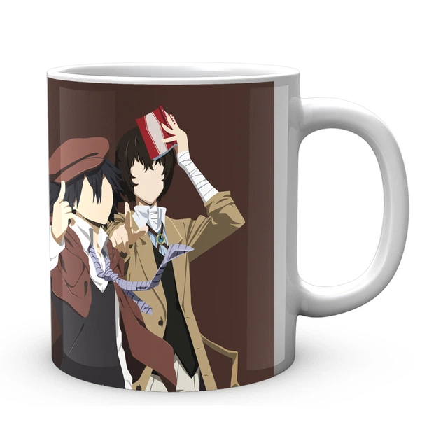 Кружка GeekLand Bungou Stray Dogs Великий из Бродячих Псов Рампо Ацуши Дазай BSD 21 - Фото 4 Кружка GeekLand Bungou Stray Dogs Великий из Бродячих Псов Рампо Ацуши Дазай BSD 21 - изображение 4
