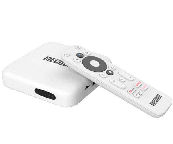 HD медіаплеєр багатофункціональний (смарт ТВ приставка) Mecool KM2 (2GB/8GB) білий (KM2-2-8_2670) - зображення 3