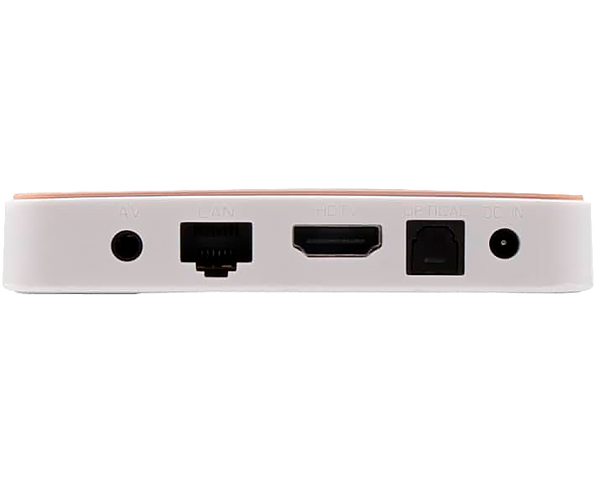 Приставка Smart TV стационарный медиаплеер (смарт ТВ приставка) Mecool KM6 Deluxe (4GB/32GB) бежевый (KM6-Deluxe-4-32_3550) - изображение 6