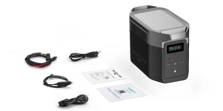 Портативна зарядна станція ECOFLOW Delta Max 1612 Вт/час 1600 Вт чиста синусоїда EFDELTAMAX1600-EU - зображення 6