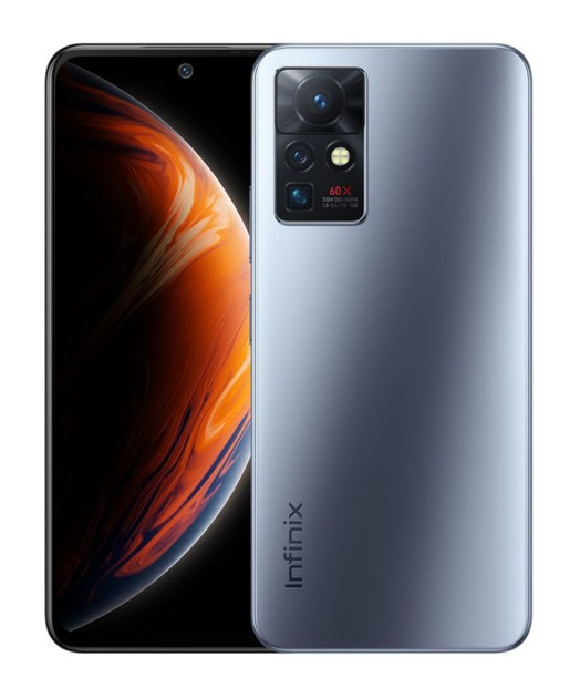 Смартфон Infinix Zero X Pro 8/128 Gb silver, 6.67", Helio G95, 3G, 4G ...