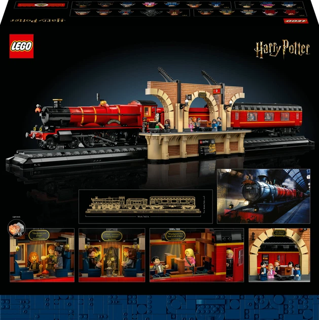 Zestaw klocków LEGO Harry Potter Ekspres do Hogwartu edycja kolekcjonerska 5129 elementów (76405) - obraz 10