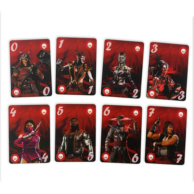 Настольная игра PLAYROOM UNO. Mortal Kombat (УНО Мортал Комбат) - изображение 7