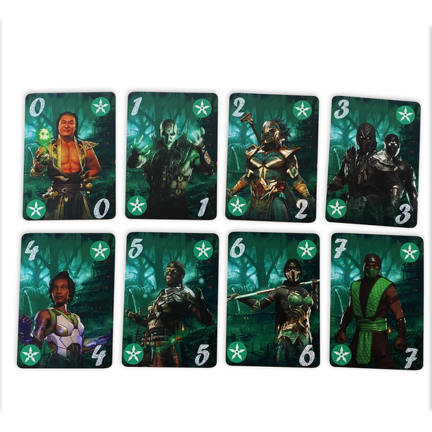 Настольная игра PLAYROOM UNO. Mortal Kombat (УНО Мортал Комбат) - изображение 8
