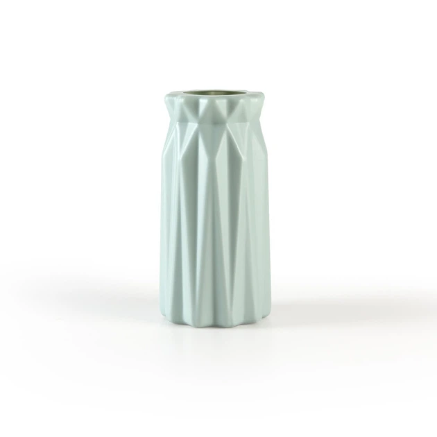 Ваза для квітів MBM HOME пластикова 18 см DH-FLOWERS-01 BLUE Блакитна - Фото 4 Ваза для квітів MBM HOME пластикова 18 см DH-FLOWERS-01 BLUE Блакитна - зображення 4