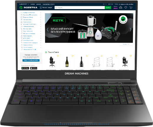 Ноутбук Dream Machines RT3080Ti-15 (RT3080TI-15UA57) - изображение 2